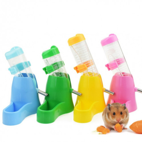 125 ml de fontaine à boire en plastique spéciale pour hamster (rose) SH701A962-07