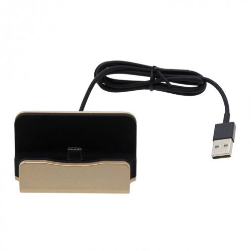USB-C / TYPE-C 3.1 Données de synchronisation / chargeur de quai de chargement (or) SH001J908-07