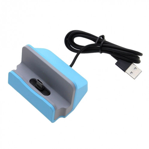 USB-C / TYPE-C 3.1 Données de synchronisation / chargeur de quai de chargement (bleu) SH001L1201-07