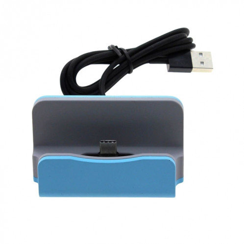 USB-C / TYPE-C 3.1 Données de synchronisation / chargeur de quai de chargement (bleu) SH001L1201-07