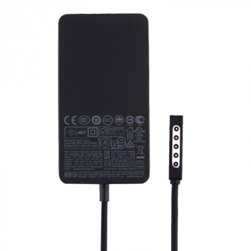 1536 48W 12V 3.6A Alimentation adaptateur secteur d'origine pour Microsoft Surface Pro 2/1, prise américaine SH000563-09
