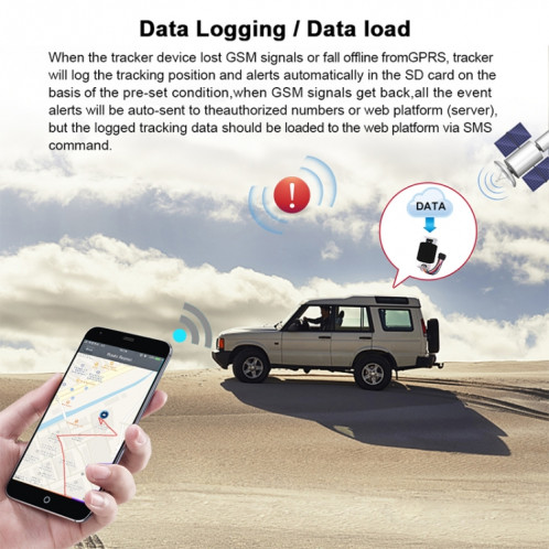 Véhicule de camion de voiture TK303F dépistant le traqueur de GSM GPRS GPS sans télécommande SH00081117-013