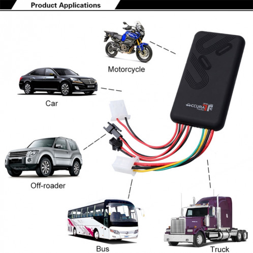 Véhicule de camion de voiture GT106 dépistant le traqueur de GSM GPRS GPS SH0010114-010