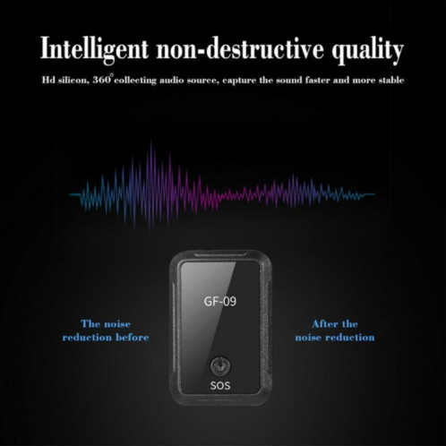 GF-09 Suivi de voiture AGPS + LBS + WiFi Tracker SH00121262-012