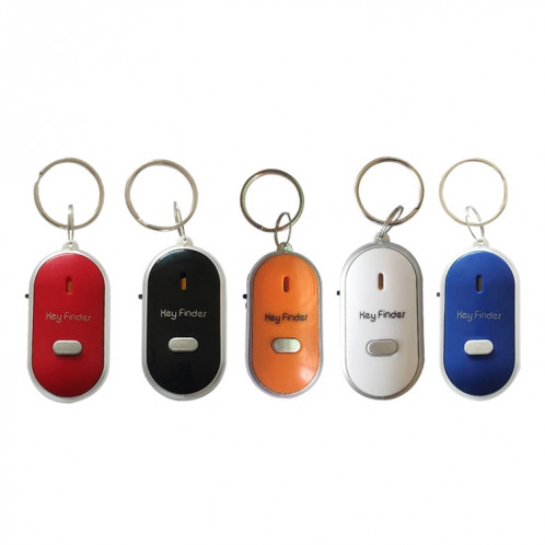5 PCS ZG808 LED Key Finder Contrôle vocal Dispositif anti-perdu, Livraison de couleurs aléatoires SH00239-05