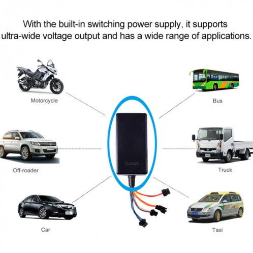 Traqueur GSM / GPS de suivi de véhicule de camion de voiture de GT06N SH02811629-012