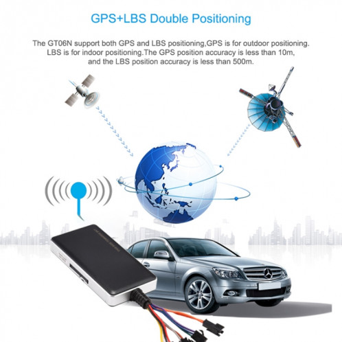 Traqueur GSM / GPS de suivi de véhicule de camion de voiture de GT06N SH02811629-012
