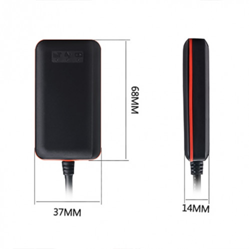 TK108 4PIN en temps réel véhicule de camion de voiture suivi GSM GPRS GPS Tracker, soutien AGPS avec relais et batterie SH050243-016
