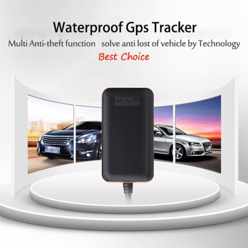 TK108 4PIN en temps réel véhicule de camion de voiture suivi GSM GPRS GPS Tracker, soutien AGPS avec relais et batterie SH050243-016