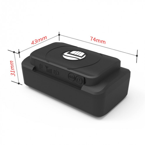 Véhicule de camion de voiture TK202B dépistant AGPS de soutien de traqueur de GSM GPRS GPS, capacité de batterie: 4400MA SH05051766-013