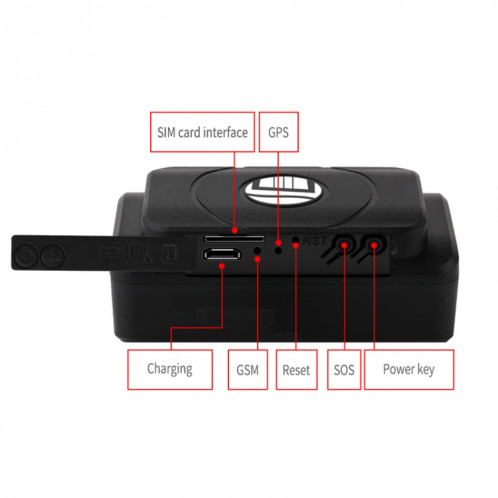 Véhicule de camion de voiture TK202B dépistant AGPS de soutien de traqueur de GSM GPRS GPS, capacité de batterie: 4400MA SH05051766-013