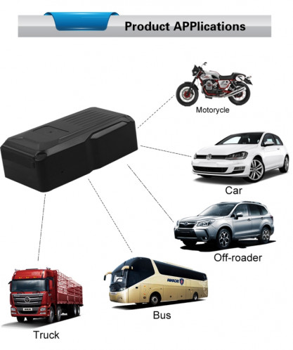 KH-X1 Mini Magnétique Imperméable GPS / GSM / GPRS Quadri-Bande en temps réel Car Tracker, Batterie Longue Durée Intégrée, Alarme Shark, Alarme de Mouvement, Télécommande Voice Monitor, Geo-clôture (Noir) SK005B1649-016