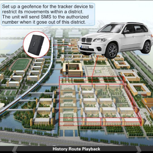 Traqueur de suivi en temps réel GSM GPS de véhicule magnétique TK915 SH64901040-015