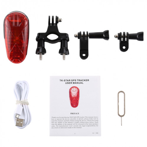 LK906 Suivi des vélos GSM GPRS GPS Tracker SH650333-08