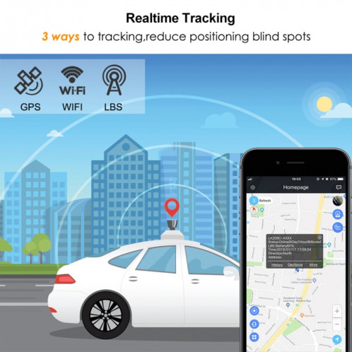 Véhicule de camion de voiture TL209C dépistant le traqueur de GSM GPRS GPS SH65041789-013