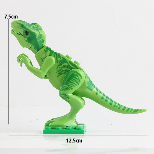 6 en 1 jouets intelligents de bricolage ABS de jouets intelligents dinosaures de blocs, livraison aléatoire de style SH21591922-011