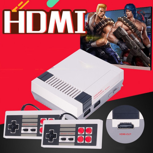 Console de jeu vidéo HDMI HD rétro classique mini TV, jeux intégrés 600, SH291A672-08