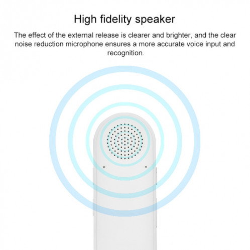T4 Portable AI Smart Voice Translator Business Travel Machine de traduction en temps réel Support 42 langues (bleu) SH608L1916-012
