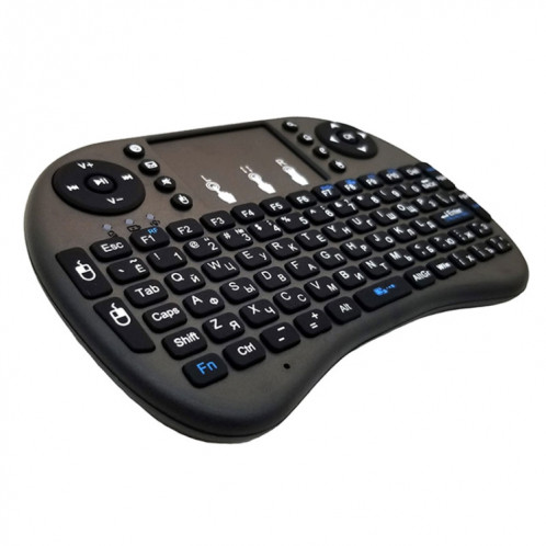 Langue de support: Clavier sans fil russe i8 Air Mouse avec pavé tactile pour Android TV Box & Smart TV & PC Tablet & Xbox360 & PS3 & HTPC / IPTV SH00631208-09