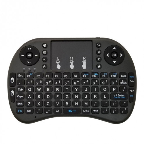 Langue de support: Anglais Clavier sans fil i8 Air Mouse avec pavé tactile pour Android TV Box & Smart TV & PC Tablet & Xbox360 & PS3 & HTPC / IPTV SH00681863-09