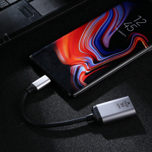 Câble adaptateur de connexion 4K 60HZ Mini DP femelle vers Type-C / USB-C mâle SH01291186-06