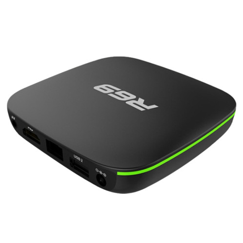 R69 1080P HD Smart TV BOX Android 4.4 Lecteur multimédia avec télécommande, Quad Core Allwinner H3, RAM : 1 Go, ROM : 8 Go, WiFi 2,4 G, LAN, prise US SH41US1766-012