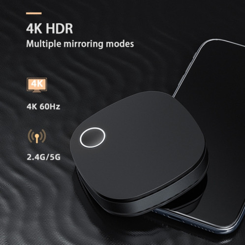 G54 TV Stick 4K HDR Wireless Display Receiver WiFi Dongle (noir) SH207B896-08