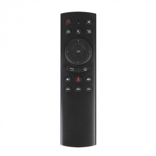 Télécommande souris G20S 2.4G Air avec entrée vocale de fidélité et apprentissage IR et gyroscope à 6 axes pour PC et Android TV Box et ordinateur portable et projecteur SH48771253-011
