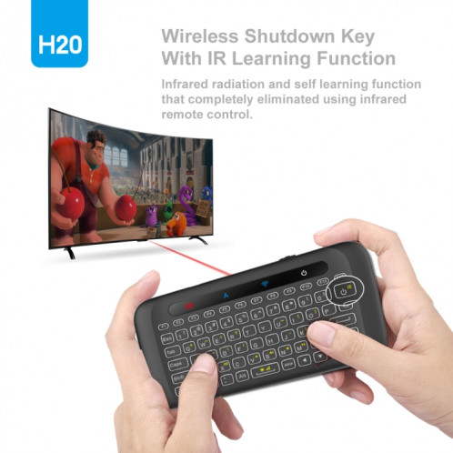 H20 2,4 GHz Mini Smart Touch Multi-Touch Clavier Sans Fil SH56161696-08
