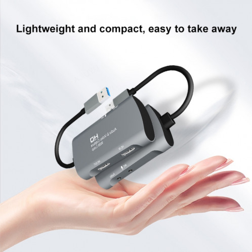 Z30 HDMI Femelle + Micro vers HDMI Femelle + Audio + Boîte de Capture Vidéo USB 2.0 SH84281118-014