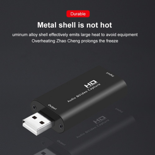 Boîte d'adaptateur de capture audio vidéo Z32 HDMI femelle vers HDMI femelle SH8431515-015