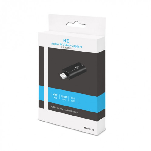 Boîte d'adaptateur de capture audio vidéo Z32 HDMI femelle vers HDMI femelle SH8431515-015