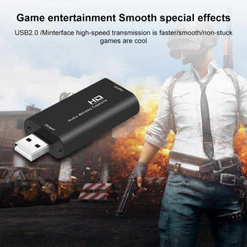 Boîte d'adaptateur de capture audio vidéo Z32 HDMI femelle vers HDMI femelle SH8431515-015