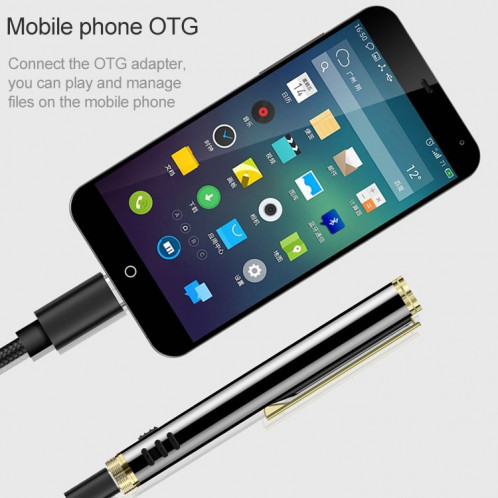 Stylo d'enregistrement de forme de stylo de réduction de bruit de commande vocale intelligente d'origine Lenovo B628 32 Go SL0019990-013