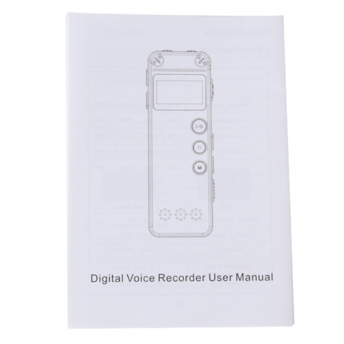 Enregistreur vocal audio portable VM31, 8 Go, lecture de musique de soutien SH1910502-09