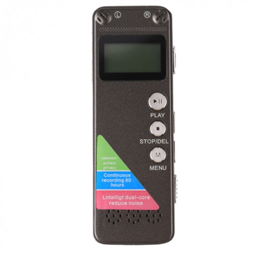 Enregistreur vocal audio portable VM31, 16 Go, prise en charge de la lecture de musique SH29111771-08