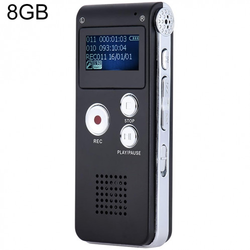 SK012 Stylo d'enregistrement vocal HD à réduction de bruit intelligente 8 Go SH8111209-07