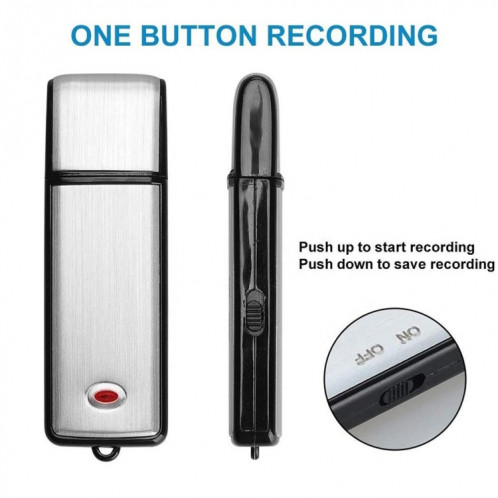 Enregistreur vocal de réunion portable rechargeable SK858 16 Go (noir) SH115B1692-010
