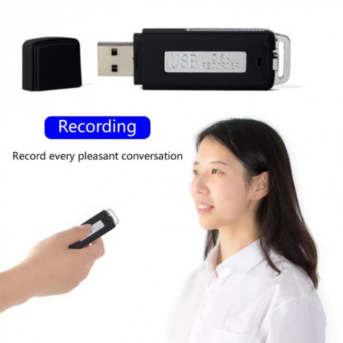 Enregistreur vocal portable rechargeable SK868 8 Go sur disque U SH8117818-09
