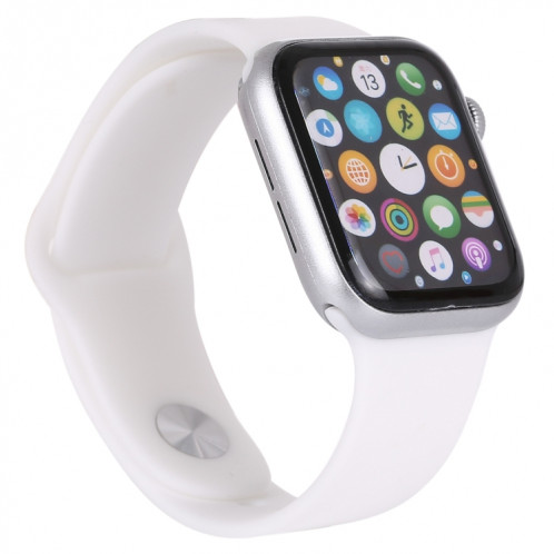Modèle d'affichage factice factice d'écran non-couleur pour Apple Watch série 4 40 mm (blanc) SH872W485-05