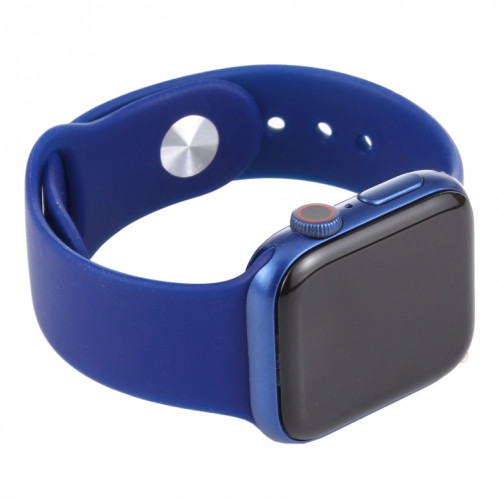 Modèle d'affichage factice factice à écran noir non fonctionnel pour Apple Watch Series 6 44 mm (bleu) SH876L1967-05
