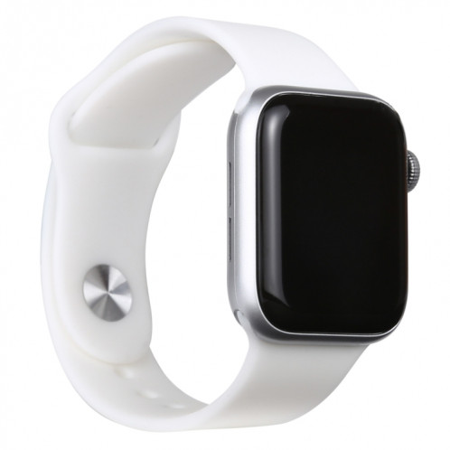 Modèle d'affichage factice faux écran noir non fonctionnel pour Apple Watch Series 6 44 mm (blanc) SH876W1127-05
