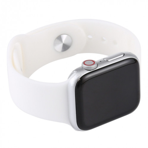 Modèle d'affichage factice faux écran noir non fonctionnel pour Apple Watch Series 6 44 mm (blanc) SH876W1127-05