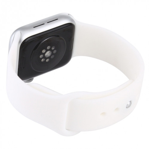 Modèle d'affichage factice faux écran noir non fonctionnel pour Apple Watch Series 6 44 mm (blanc) SH876W1127-05