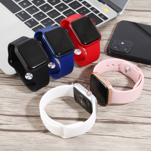Modèle d'affichage factice factice à écran noir non fonctionnel pour Apple Watch Series 6 40 mm (rose) SH877F408-05