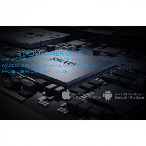 EX18 Smart Watch Montre FSTN Full View Ecran Cadran Lumineux Bracelet Haute Résistance en TPU, Marches de Comptage / Calories Brûlées / Calendrier / Bluetooth 4.0 / Rappel d'Appel / Rappel de Batterie Faible SH049E1227-023