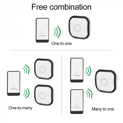Sonnette WIFI sans fil AITENG V029J, SA044A1603-09