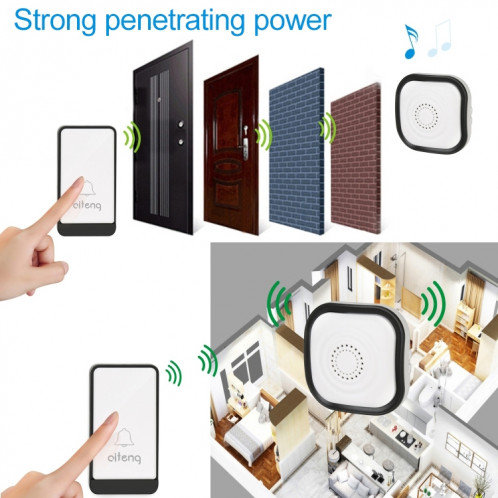 Sonnette WIFI sans fil AITENG V029J, SA044A1603-09