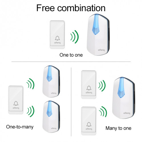Sonnette WIFI sans fil AITENG V026J, SA045A1978-09