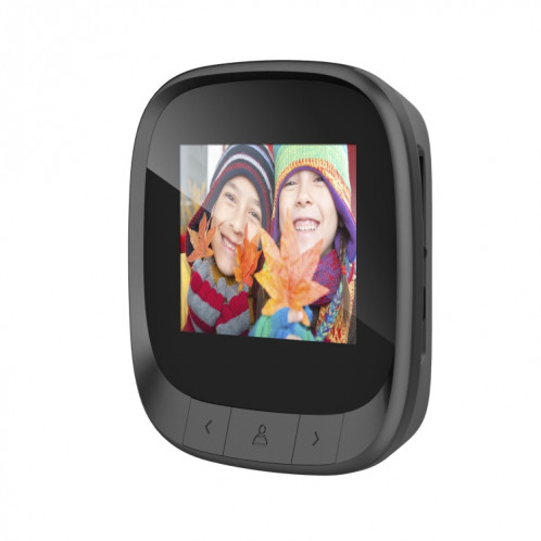 DD3S 2.4 pouces Écran 0.3mp Caméra de sécurité Péphole Viewer Visionneuse Digital Peephole porte Bell, SH00731364-011